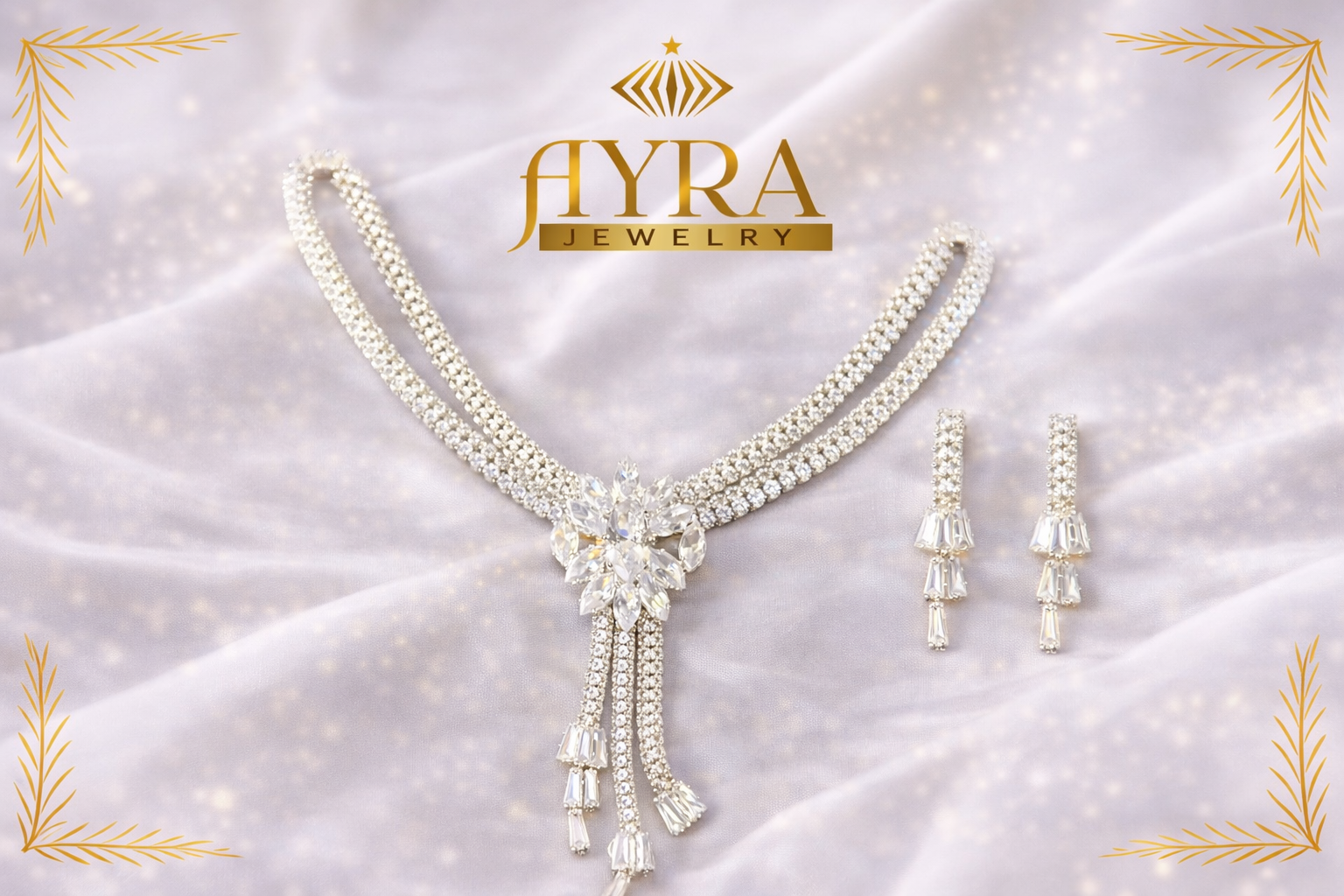 Fashion Necklace & Earrings Jewelry Set